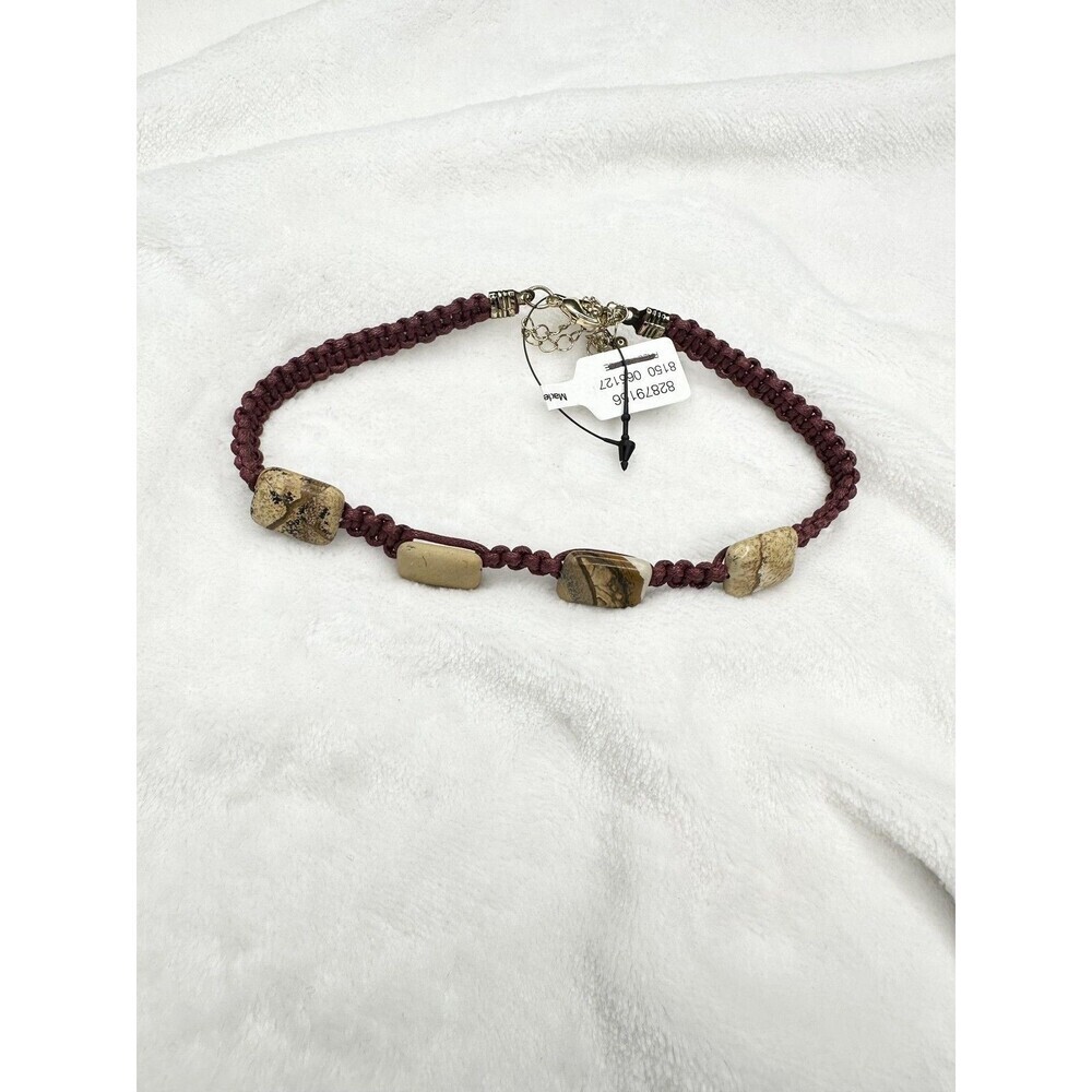 NEW Free People Sweet Carolina Choker Necklace Ivory Neutral Bohemian Macrame